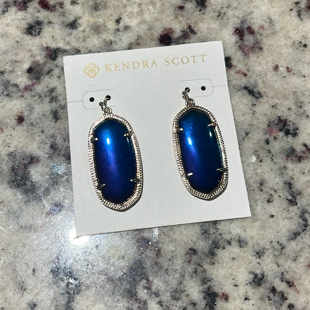 Iridescent Kendra Scott earrings